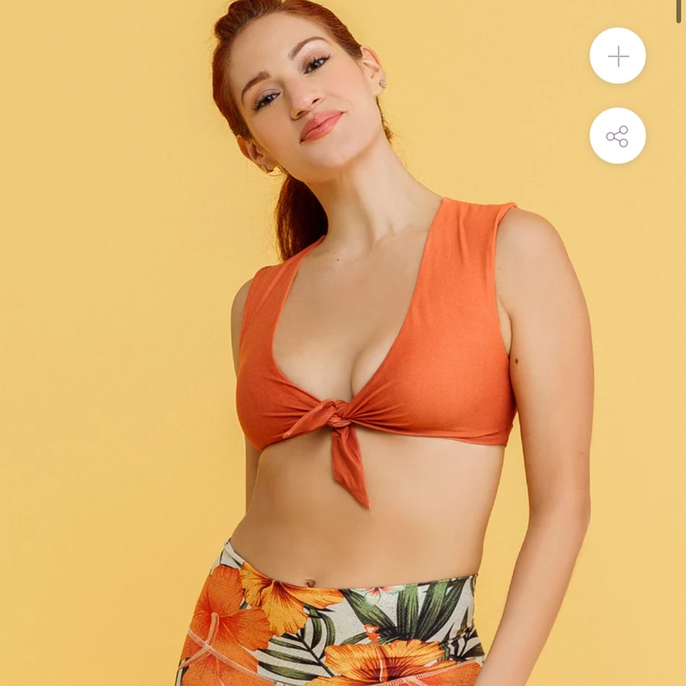 COPY - Niyama Sol Knotty bra - size S/M retro red